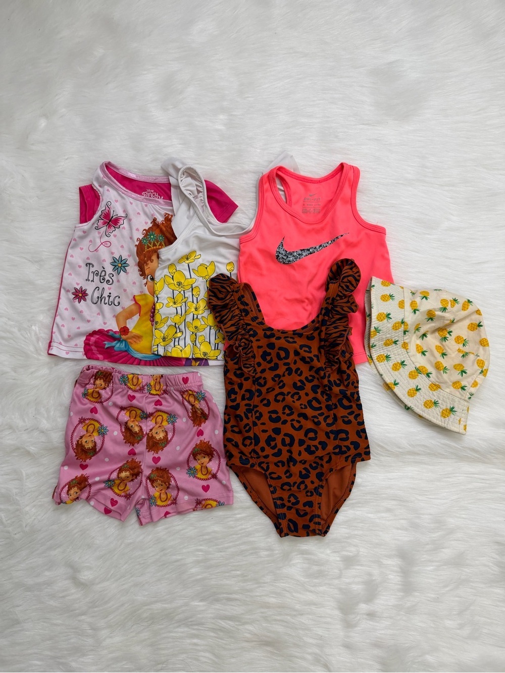 Toddler Girls Size 2T Swimming Summer Clothes LOT